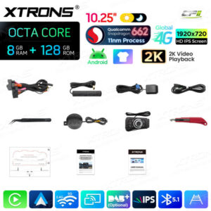 Android Autoradio Xtrons für BMW 3er LHD ohne Originaldisplay 8/128 GB – QBBH1490UNL-16 CPII