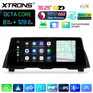 Android Autoradio Xtrons für BMW 5er F10/F11 mit CIC-System 8/128 GB – QBBH14CIB12FV-09 CPII