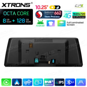 Android Autoradio Xtrons für BMW 7er F01/F02 mit CIC-System 8/128 GB – QBBH14CIB12SV-13 CPII
