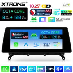 Android Autoradio Xtrons für BMW X3 F25 mit CIC-System 8/128 GB – QBBH14CIB12X3-07 CPII