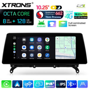 Android Autoradio Xtrons für BMW X3 F25 mit CIC-System 8/128 GB – QBBH14CIB12X3-09 CPII
