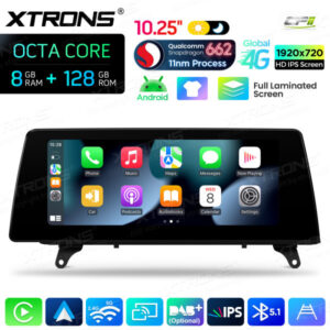 Android Autoradio Xtrons für BMW X5 E70/ X6 E71 LHD mit CIC-System 8/128 GB – QBBH14CIB12X5L-08 CPII