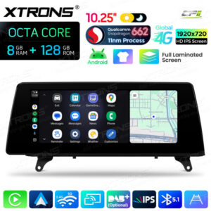 Android Autoradio Xtrons für BMW X5 E70/ X6 E71 LHD mit CIC-System 8/128 GB – QBBH14CIB12X5L-09 CPII