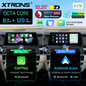 Android Autoradio Xtrons für BMW 5er F10/F11 mit NBT-System 8/128 GB – QBBH14NB12FV-18 CPII