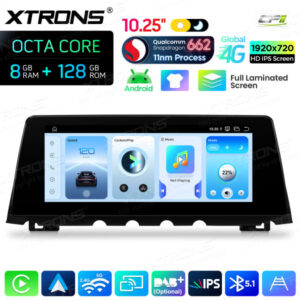 Android Autoradio Xtrons für BMW 7er F01/F02 mit NBT-System 8/128 GB – QBBH14NB12SV-03 CPII