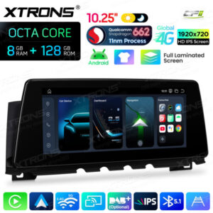 Android Autoradio Xtrons für BMW 7er F01/F02 mit NBT-System 8/128 GB – QBBH14NB12SV-11 CPII