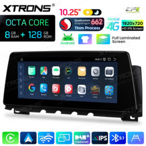 Android Autoradio Xtrons für BMW 7er F01/F02 mit NBT-System 8/128 GB – QBBH14NB12SV-13 CPII