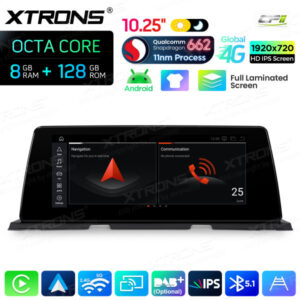 Android Autoradio Xtrons für BMW 6er F06/F12/F13 mit NBT-System 8/128 GB – QBBH14NB12SX-05 CPII