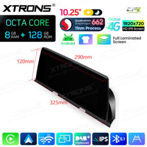 Android Autoradio Xtrons für BMW 6er F06/F12/F13 mit NBT-System 8/128 GB – QBBH14NB12SX-15 CPII