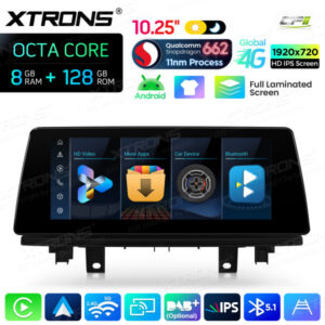 Android Autoradio Xtrons für BMW X1 F48 mit NBT-System 8/128 GB – QBBH14NB12X1N-06 CPII