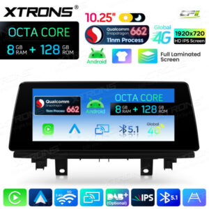 Android Autoradio Xtrons für BMW X1 F48 mit NBT-System 8/128 GB – QBBH14NB12X1N-07 CPII