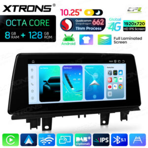 Android Autoradio Xtrons für BMW X1 F48 mit NBT-System 8/128 GB – QBBH14NB12X1N-10 CPII