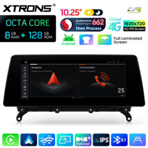 Android Autoradio Xtrons für BMW X3 F25/X4 F26 mit NBT-System 8/128 GB – QBBH14NB12X3-05 CPII