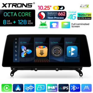 Android Autoradio Xtrons für BMW X3 F25/X4 F26 mit NBT-System 8/128 GB – QBBH14NB12X3-06 CPII