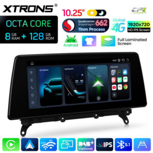 Android Autoradio Xtrons für BMW X3 F25/X4 F26 mit NBT-System 8/128 GB – QBBH14NB12X3-11 CPII