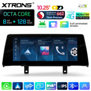 Android Autoradio Xtrons für BMW 1er/2er mit NBT-System 8/128 GB – QBBH14NB1NEL-04 CPII