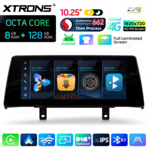 Android Autoradio Xtrons für BMW 1er/2er mit NBT-System 8/128 GB – QBBH14NB1NEL-06 CPII