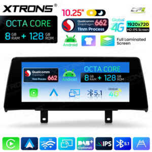 Android Autoradio Xtrons für BMW 1er/2er mit NBT-System 8/128 GB – QBBH14NB1NEL-07 CPII