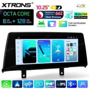 Android Autoradio Xtrons für BMW 1er/2er mit NBT-System 8/128 GB – QBBH14NB1NEL-10 CPII
