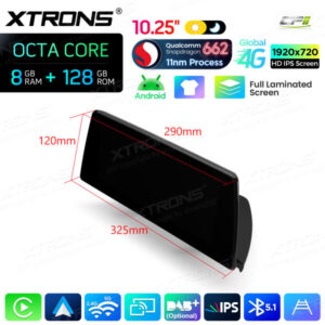 Android Autoradio Xtrons für BMW 1er/2er mit NBT-System 8/128 GB – QBBH14NB1NEL-14 CPII