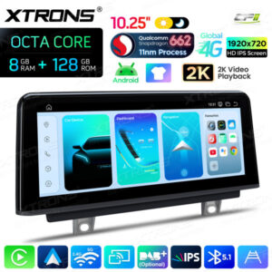 Android Autoradio Xtrons fürBMW 3er/4er/M3/M4 NBT-System 8/128 GB – QBBH14NBTH-10 CPII