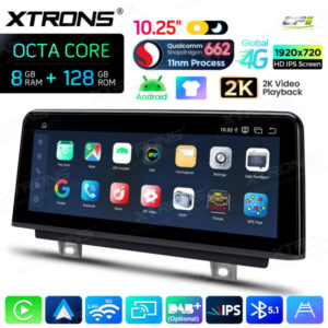 Android Autoradio Xtrons fürBMW 3er/4er/M3/M4 NBT-System 8/128 GB – QBBH14NBTH-13 CPII
