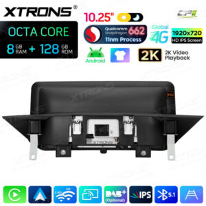 Android Autoradio Xtrons für BMW X1 E84 ohne Originaldisplay 8/128 GB – QBBH14X1UN-14 CPII