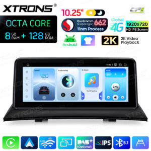 Android Autoradio Xtrons für BMW X3 E83 ohne Originaldisplay 8/128 GB – QBBH14X3UNL-03 CPII