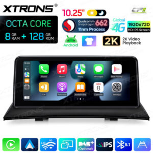 Android Autoradio Xtrons für BMW X3 E83 ohne Originaldisplay 8/128 GB – QBBH14X3UNL-08 CPII