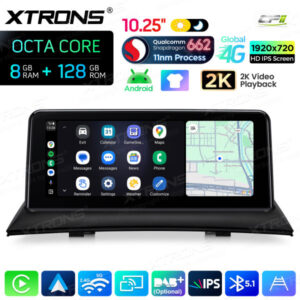 Android Autoradio Xtrons für BMW X3 E83 ohne Originaldisplay 8/128 GB – QBBH14X3UNL-09 CPII