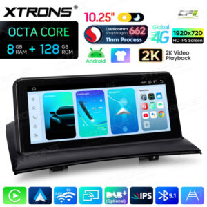 Android Autoradio Xtrons für BMW X3 E83 ohne Originaldisplay 8/128 GB – QBBH14X3UNL-10 CPII