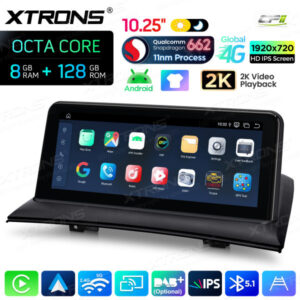 Android Autoradio Xtrons für BMW X3 E83 ohne Originaldisplay 8/128 GB – QBBH14X3UNL-13 CPII