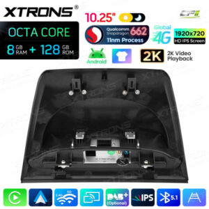 Android Autoradio Xtrons für BMW X3 E83 ohne Originaldisplay 8/128 GB – QBBH14X3UNL-14 CPII