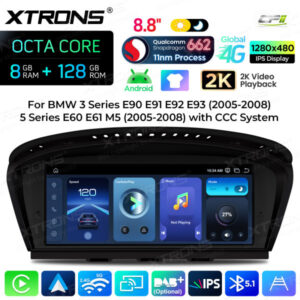 Android Autoradio Xtrons für BMW 3er/5er CCC 8/128 GB – QBBH8460CC-02 CPII
