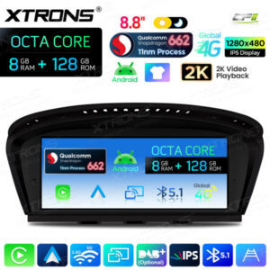 Android Autoradio Xtrons für BMW 3er/5er CCC 8/128 GB – QBBH8460CC-07 CPII