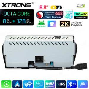 Android Autoradio Xtrons für BMW 3er/5er CCC 8/128 GB – QBBH8460CC-14 CPII