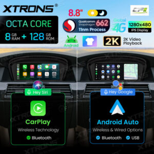 Android Autoradio Xtrons für BMW 3er/5er CCC 8/128 GB – QBBH8460CC-17 CPII