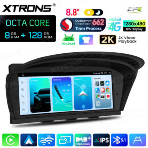 Android Autoradio Xtrons für BMW 3er/5er CIC-System 8/128 GB – QBBH8460CI-11 CPII