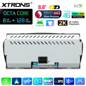 Android Autoradio Xtrons für BMW 3er/5er CIC-System 8/128 GB – QBBH8460CI-14 CPII