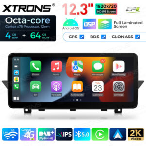 Android Autoradio Xtrons für BMW X1 E84 ohne Originaldisplay 4/64 GB – QLB22X1UN-05 CPII