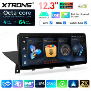 Android Autoradio Xtrons für BMW X1 E84 ohne Originaldisplay 4/64 GB – QLB22X1UN-08 CPII