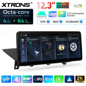 Android Autoradio Xtrons für BMW X1 E84 ohne Originaldisplay 4/64 GB – QLB22X1UN-09 CPII