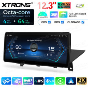 Android Autoradio Xtrons für BMW X1 E84 ohne Originaldisplay 4/64 GB – QLB22X1UN-10 CPII