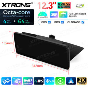 Android Autoradio Xtrons für BMW X1 E84 ohne Originaldisplay 4/64 GB – QLB22X1UN-13 CPII
