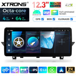 Android Autoradio Xtrons für BMW X1 E84 ohne Originaldisplay 4/64 GB
