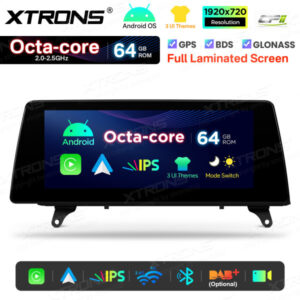 Android Autoradio Xtrons für BMW X5 E70/X6 E71 CIC System 2/64 GB – QTB10X5CIL-04 CPII