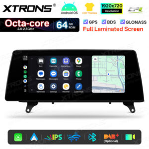 Android Autoradio Xtrons für BMW X5 E70/X6 E71 CIC System 2/64 GB – QTB10X5CIL-06 CPII