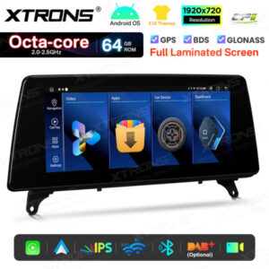 Android Autoradio Xtrons für BMW X5 E70/X6 E71 CIC System 2/64 GB – QTB10X5CIL-08 CPII