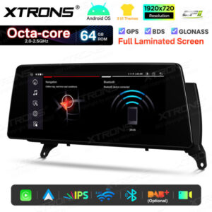 Android Autoradio Xtrons für BMW X5 E70/X6 E71 CIC System 2/64 GB – QTB10X5CIL-09 CPII