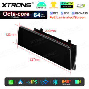 Android Autoradio Xtrons für BMW X5 E70/X6 E71 CIC System 2/64 GB – QTB10X5CIL-12 CPII